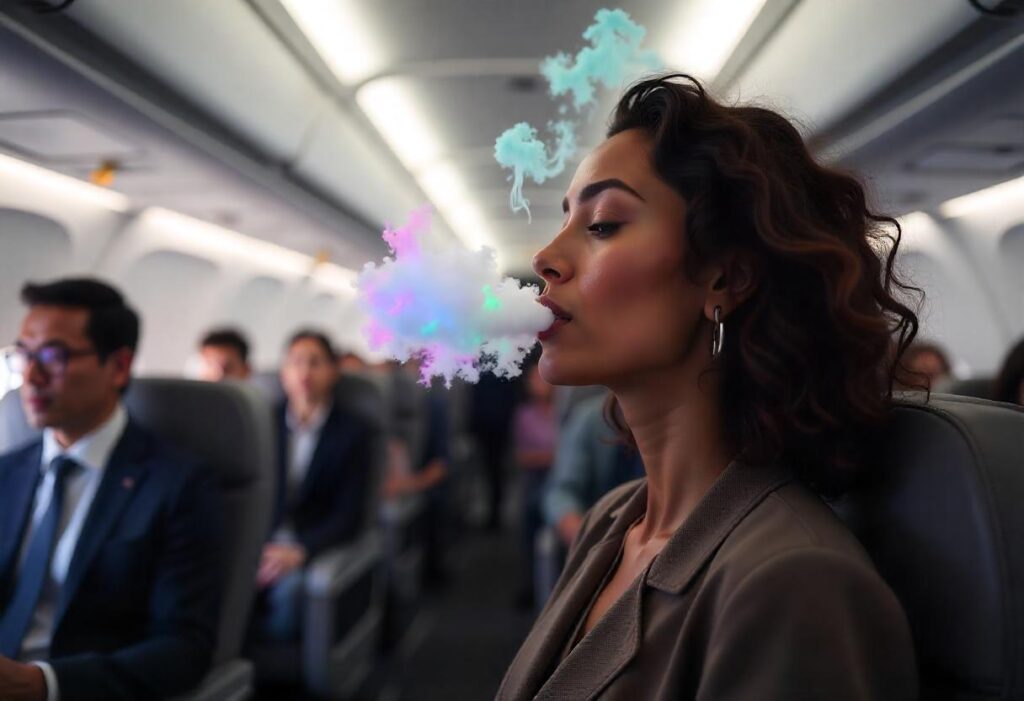 Se puede vapear en un avion? - destilados thc en Medellín responde.